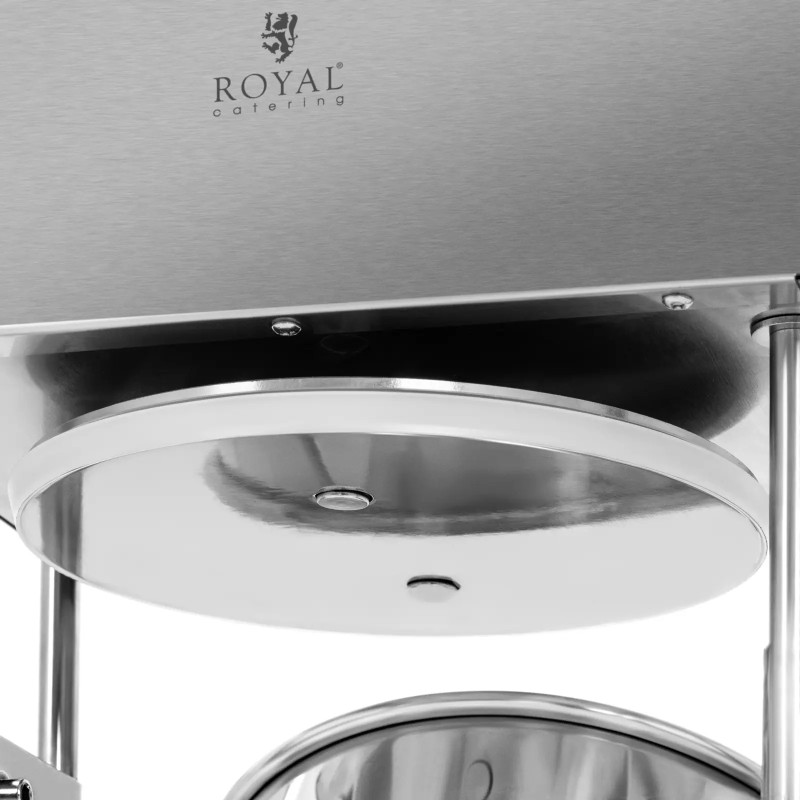 Elektrinis dešrų kimštuvas, vertikalus, 4 piltuvėliai, 20 l, 300 W