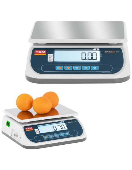 Komercinės svarstyklės 30 kg / 10 g LCD LEGALIZAVIMAS Komercinės svarstyklės 30 kg / 10 g LCD LEGALIZAVIMAS