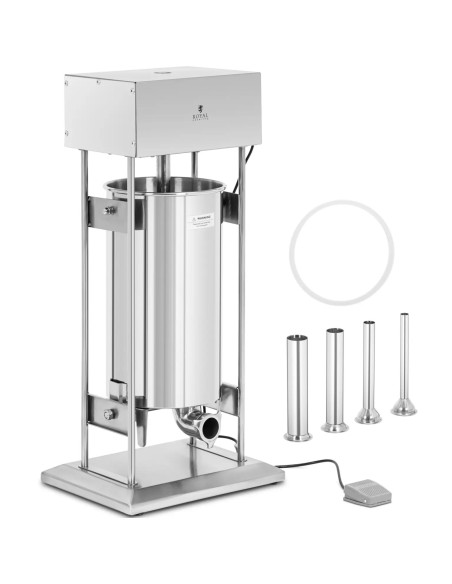 Elektrinis dešrų kimštuvas, vertikalus, 4 piltuvėliai, 25 l, 350 W
 
Elektrinis dešrų kimštuvas, vertikalus, 4 piltuvėliai, 25 l, 350 W