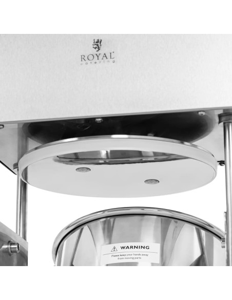 Elektrinis dešrų kimštuvas, vertikalus, 4 piltuvėliai, 25 l, 350 W
 
Elektrinis dešrų kimštuvas, vertikalus, 4 piltuvėliai, 25 l, 350 W