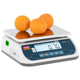 Komercinės svarstyklės 30 kg / 10 g LCD LEGALIZAVIMAS