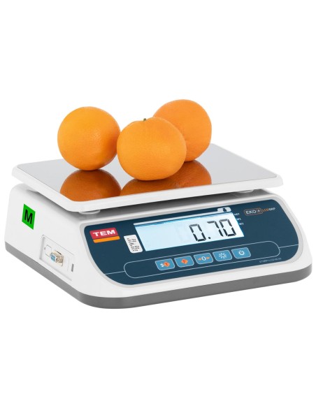 Komercinės svarstyklės 30 kg / 10 g LCD LEGALIZAVIMAS Komercinės svarstyklės 30 kg / 10 g LCD LEGALIZAVIMAS