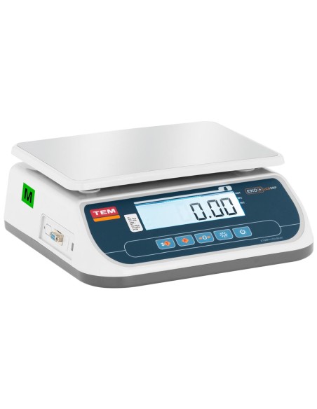 Komercinės svarstyklės 30 kg / 10 g LCD LEGALIZAVIMAS Komercinės svarstyklės 30 kg / 10 g LCD LEGALIZAVIMAS