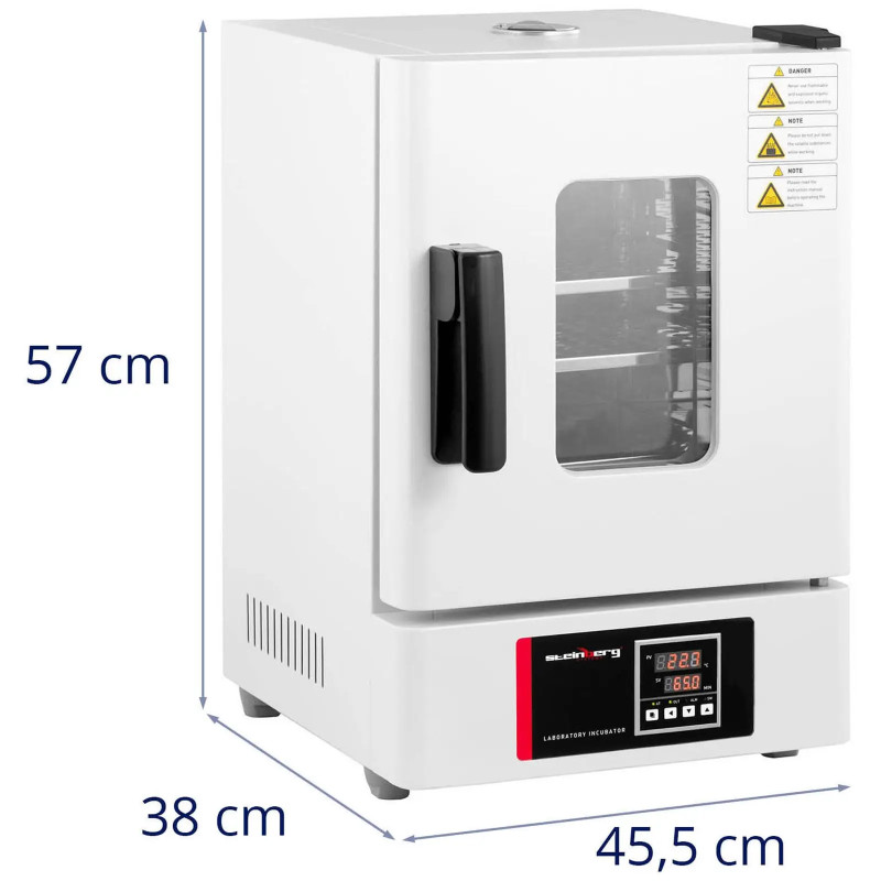 Laboratorinis inkubatorius mikrobiologinis LED inkubatorius 18 l 200 W