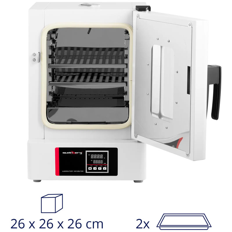 Laboratorinis inkubatorius mikrobiologinis LED inkubatorius 18 l 200 W