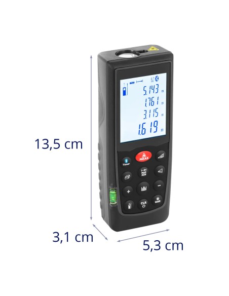 Lazerinis nuotolio ieškiklis Bluetooth atstumo matuoklis 70m/ 1,5mm
 
Lazerinis nuotolio ieškiklis Bluetooth atstumo matuoklis 70m/ 1,5mm