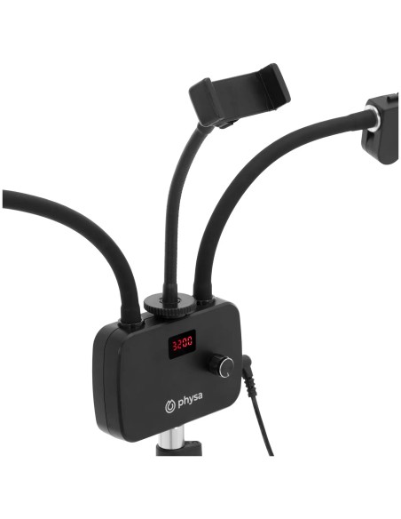 Kosmetikos lempa blakstienoms su išmaniojo telefono laikikliu LED 3200 - 5600 K 40 W
 
Kosmetikos lempa blakstienoms su išmaniojo telefono laikikliu LED 3200 - 5600 K 40 W