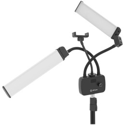
Kosmetikos lempa blakstienoms su išmaniojo telefono laikikliu LED 3200 - 5600 K 40 W
