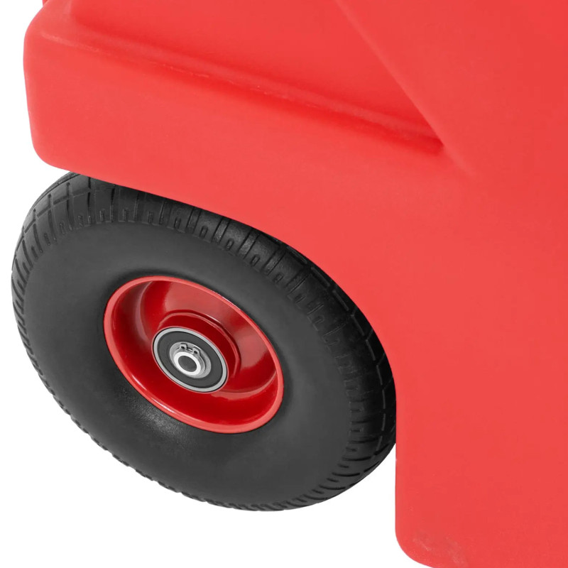 
Nešiojamas kuro bakas su elektriniu siurblio dozatoriumi ant ratų 62 l/ min 120 l
