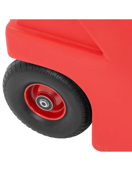 
Nešiojamas kuro bakas su elektriniu siurblio dozatoriumi ant ratų 62 l/ min 120 l
