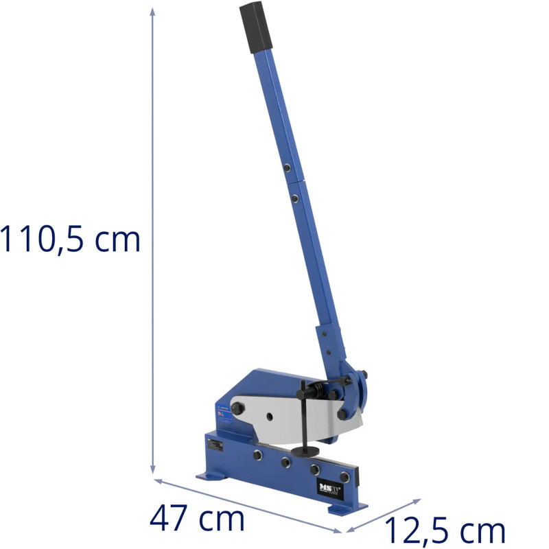 Giljotininės žirklės rankinė skardos giljotina 6 mm plotis 305 mm