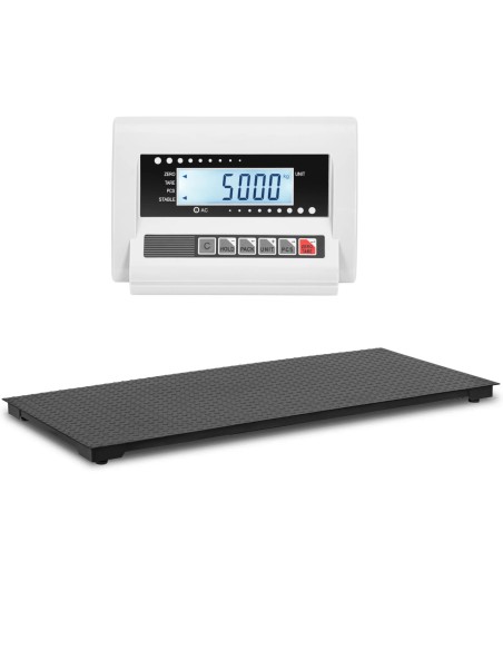 Veterinarinės platforminės svarstyklės gyvūnams 100 x 220 cm 5 t / 2 kg
 
Veterinarinės platforminės svarstyklės gyvūnams 100 x 220 cm 5 t / 2 kg