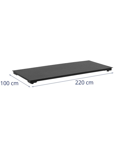 Veterinarinės platforminės svarstyklės gyvūnams 100 x 220 cm 5 t / 2 kg
 
Veterinarinės platforminės svarstyklės gyvūnams 100 x 220 cm 5 t / 2 kg