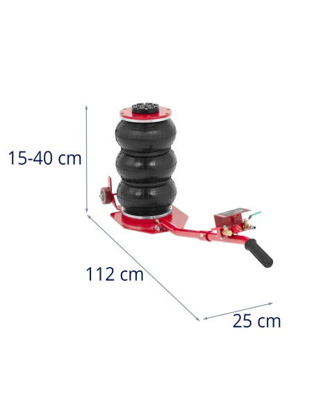 Snowman tipo pneumatinis automobilinis domkratas 150 - 400 mm 3 t
 
Snowman tipo pneumatinis automobilinis domkratas 150 - 400 mm 3 t