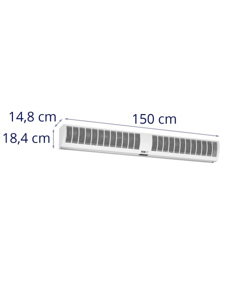 Oro užuolaidos elektrinis sieninis šildytuvas su pulteliu 1510 m3/ h 190 W
 
Oro užuolaidos elektrinis sieninis šildytuvas su pulteliu 1510 m3/ h 190 W