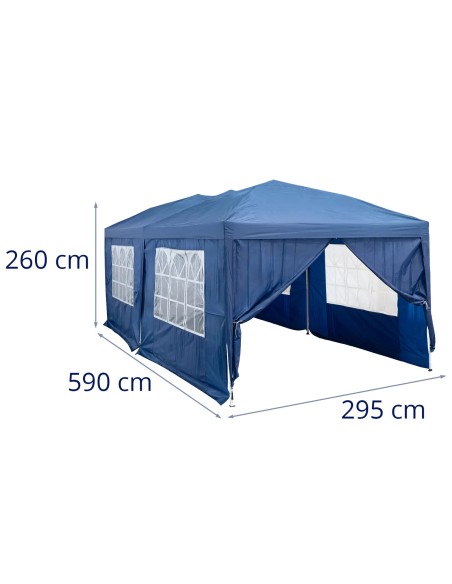 Sodo paviljono palapinė su vandeniui atspariomis sienelėmis 3 x 6 m
 
Sodo paviljono palapinė su vandeniui atspariomis sienelėmis 3 x 6 m