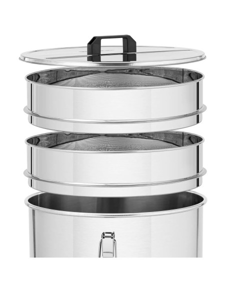 Medaus separatorius su sieteliu, dangteliu ir vožtuvu, 30 l, PLIENAS
 
Medaus separatorius su sieteliu, dangteliu ir vožtuvu, 30 l, PLIENAS