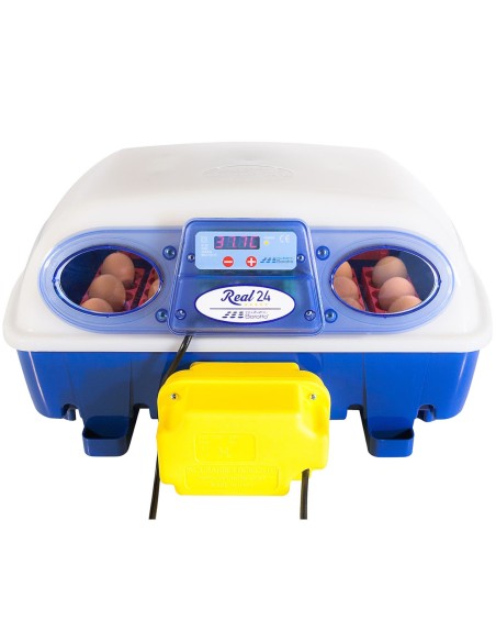 Automatinis inkubatorius 24 kiaušiniams su vandens dozatoriumi profesionaliu 100 W Automatinis inkubatorius 24 kiaušiniams su vandens dozatoriumi profesionaliu 100 W
