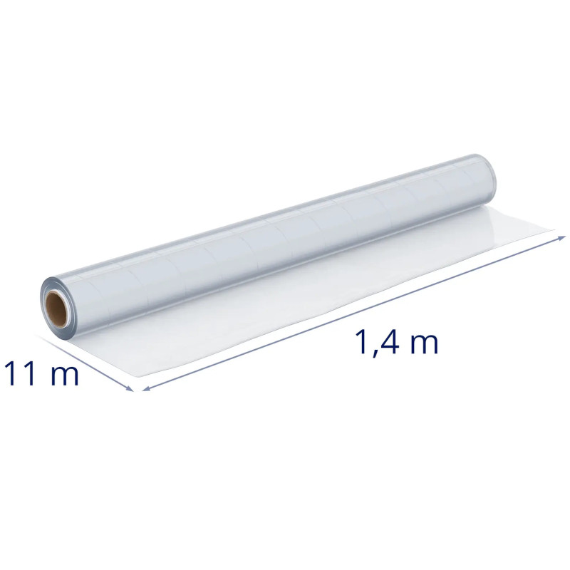 Apsauginis kilimėlis PVC folija rulone, stora. 1mm 1,4x11m