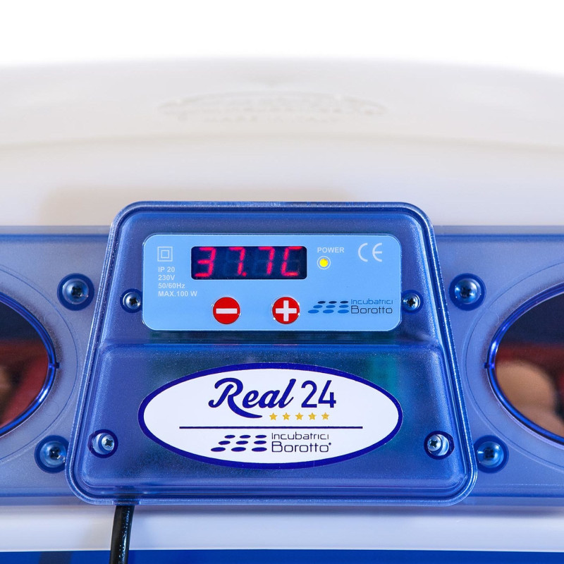 Automatinis inkubatorius 24 kiaušiniams su vandens dozatoriumi profesionaliu 100 W