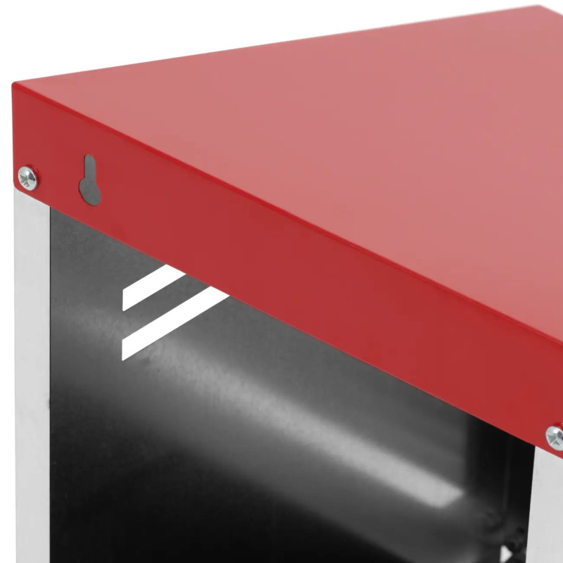 
Sieninis vištų dedeklių lizdas, 6 kameros, PLIENAS, 81 x 52,5 x 79 cm
