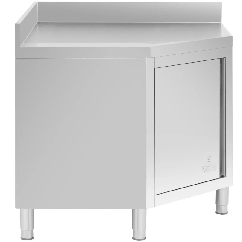 Kampinė maitinimo spinta su briauna PLIENAS 100 x 100 x 97 cm