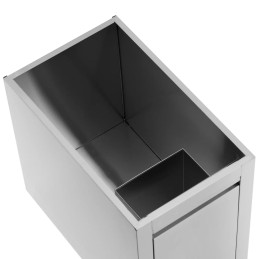 
Po prekystalio esanti šiukšlių dėžė maitinimo stalams STAL 125 l
