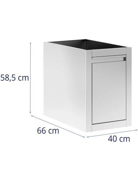 Po prekystalio esanti šiukšlių dėžė maitinimo stalams STAL 125 l
 
Po prekystalio esanti šiukšlių dėžė maitinimo stalams STAL 125 l