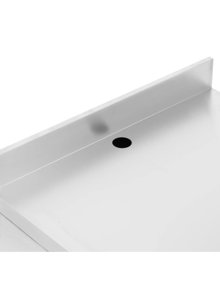 
Kavos aparato spintelė su apvadu, 2 stalčiai, konteineris, PLIENAS, 60x82x95 cm
