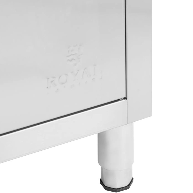 
Kavos aparato spintelė su apvadu, 2 stalčiai, konteineris, PLIENAS, 60x82x95 cm
