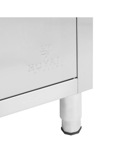 
Kavos aparato spintelė su apvadu, 2 stalčiai, konteineris, PLIENAS, 60x82x95 cm
