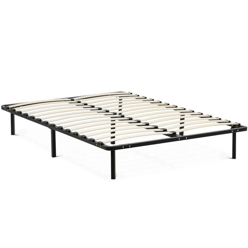 Metalinis lovos rėmas 7 kojos iki 400 kg 140 x 200 cm