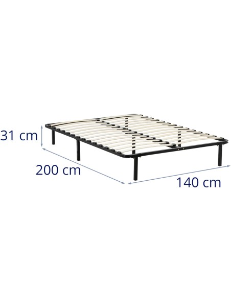 Metalinis lovos rėmas iki 400 kg 140 x 200 cm
 
Metalinis lovos rėmas iki 400 kg 140 x 200 cm