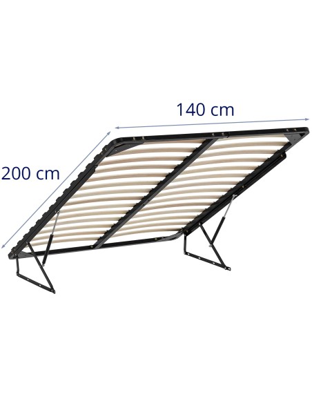 Metalinis pakeliamas lovos rėmas iki 300 kg 140 x 200 cm
 
Metalinis pakeliamas lovos rėmas iki 300 kg 140 x 200 cm