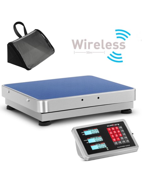 WiFi bevielės platforminės svarstyklės 300 kg / 0,05 g WiFi bevielės platforminės svarstyklės 300 kg / 0,05 g
