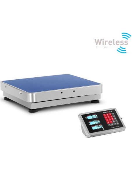 WiFi bevielės platforminės svarstyklės 300 kg / 0,05 g WiFi bevielės platforminės svarstyklės 300 kg / 0,05 g