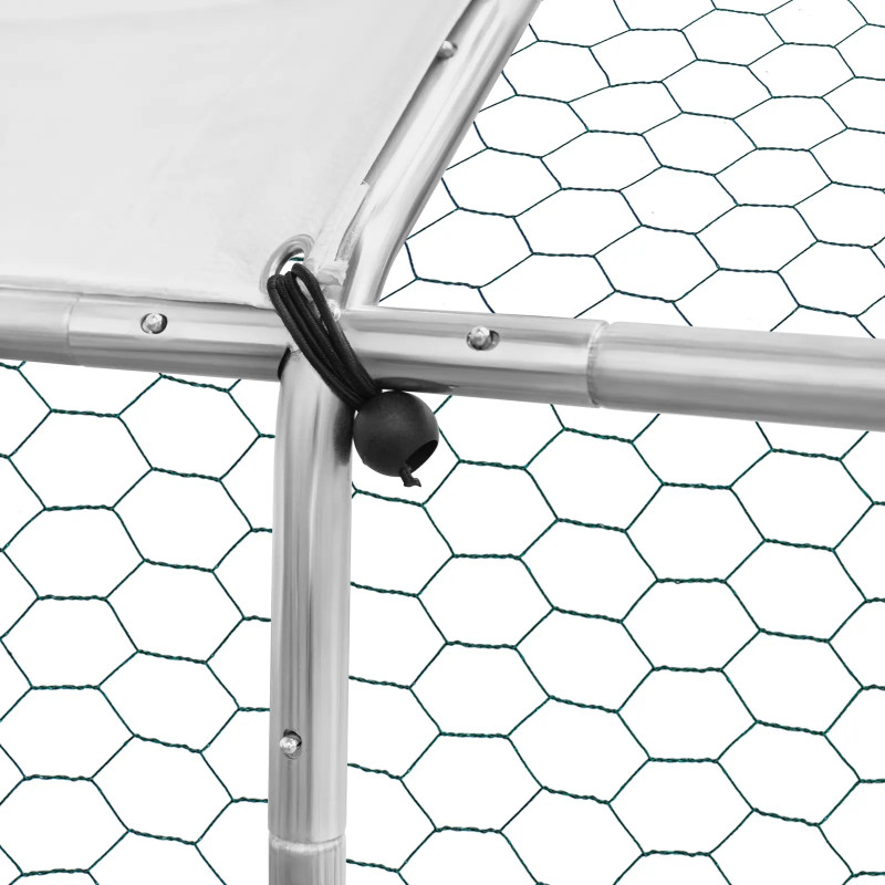 
Voljero narvas vištoms viščiukams su brezentu 300 x 400 x 198 cm
