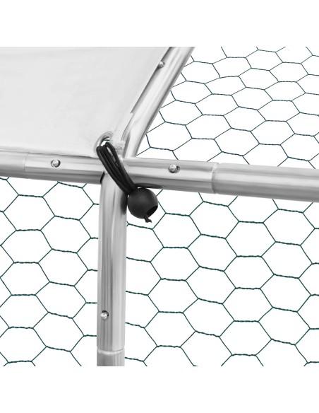 
Voljero narvas vištoms viščiukams su brezentu 300 x 400 x 198 cm
