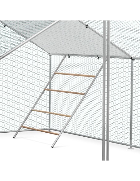 
Ešerių kopėčios vištoms vištidėms 4 pakopos 105 x 143,5 cm
