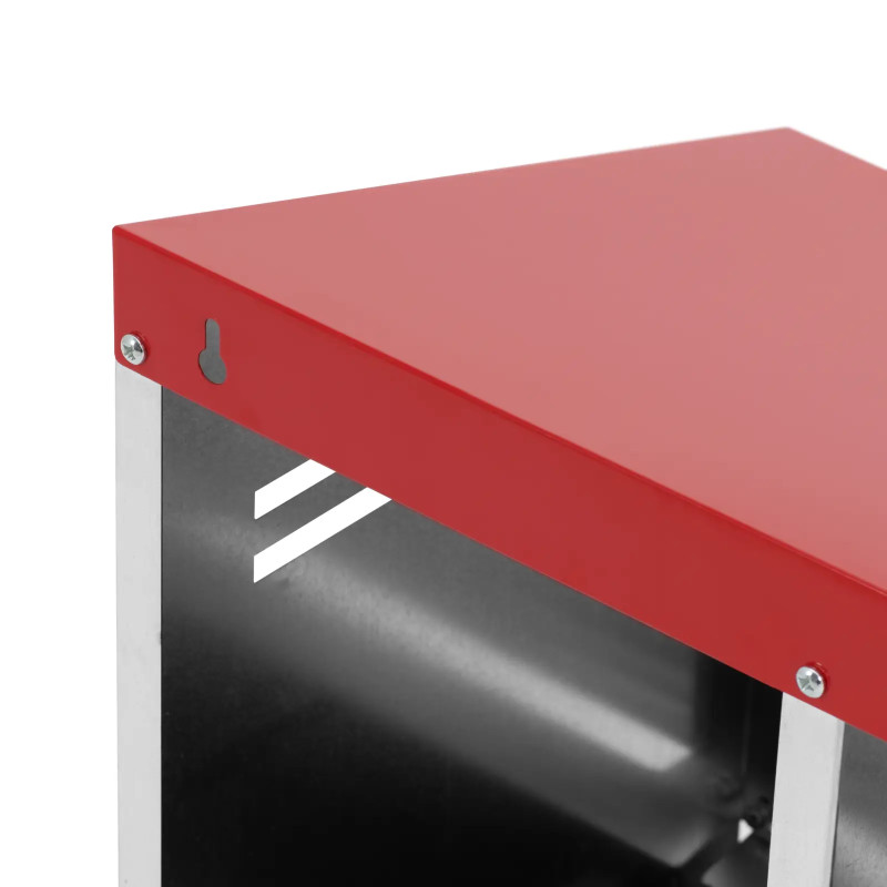 
Sieninis lizdas vištoms dedeklėms, 2 kameros, PLIENAS, 52 x 54 x 48 cm
