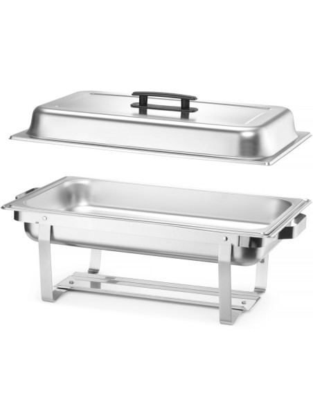 
Maisto šildytuvas bain-marie bufetas pastai GN 1/ 1 PLIENAS - 4 VIENŲ RINKINYS
