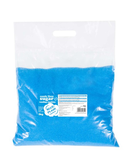 
Cukrus cukraus vatos mašinai, granuliacija 0,8-1,2 mm, natūralaus skonio, MĖLYNA, 5 kg
