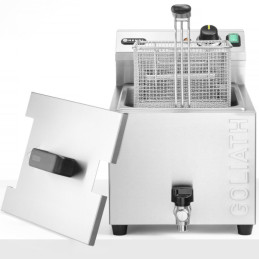 
Galingiausia gruzdintuvė su čiaupu HENDI GOLIATH 400V 10.2kW 10L
