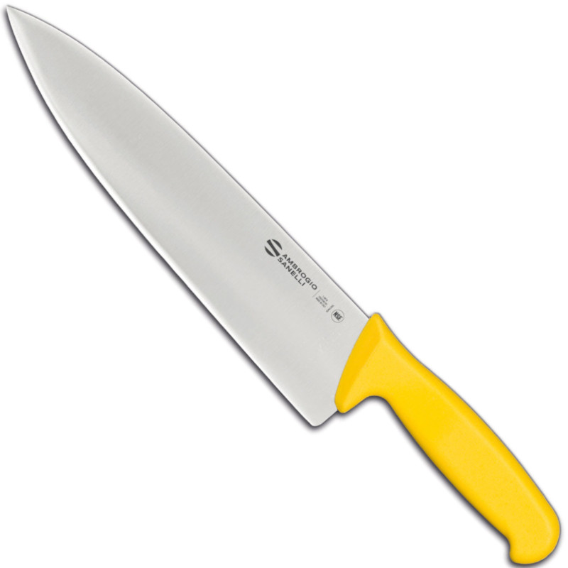 SUPRA COLORE HACCP paukštienos mėsininko peilis 260/ 410 mm - geltonas
SUPRA COLORE HACCP paukštienos mėsininko peilis 260/ 410 mm - geltonas