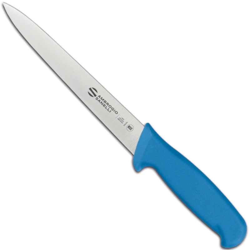 
Žuvies filė peilis SUPRA COLORE HACCP 180/ 310 mm - mėlynas

