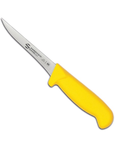 
Paukštienos iškaulinėjimo peilis SUPRA COLORE HACCP 120/ 260 mm - geltonas
