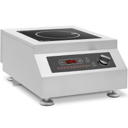 Indukcinė viryklė 1 reguliuojama kaitvietė 5000 W