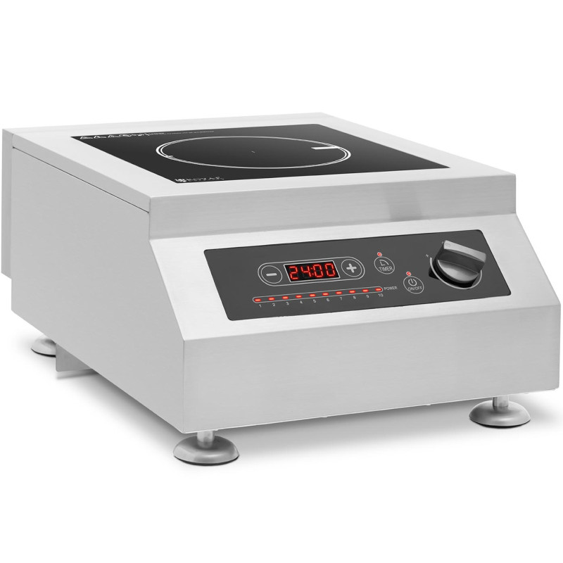 Indukcinė viryklė 1 reguliuojama kaitvietė 5000 W