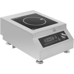 Indukcinė viryklė 1 reguliuojama kaitvietė 5000 W