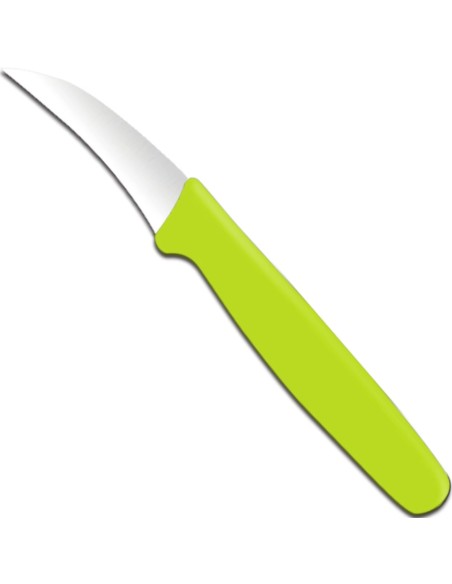 Lenktų ašmenų pjaustymo peilis 158 mm – žalias
 
Lenktų ašmenų pjaustymo peilis 158 mm – žalias